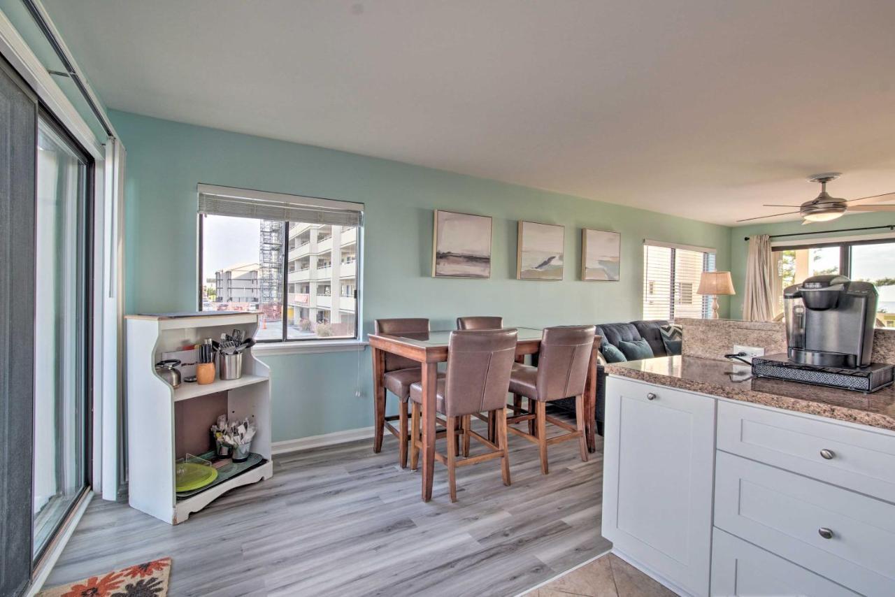 Ocean-View Condo With Deck, Steps To Carolina Beach! מראה חיצוני תמונה