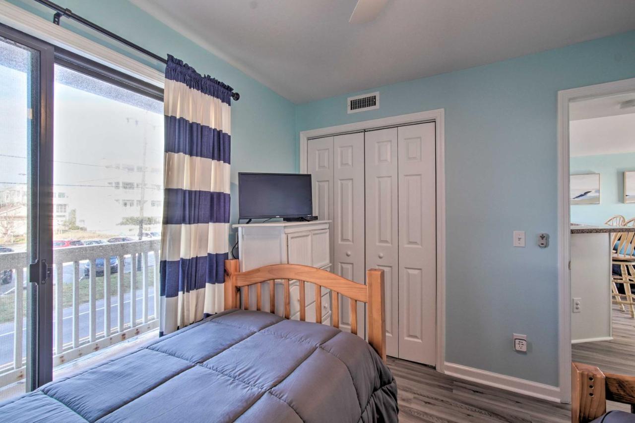 Ocean-View Condo With Deck, Steps To Carolina Beach! מראה חיצוני תמונה