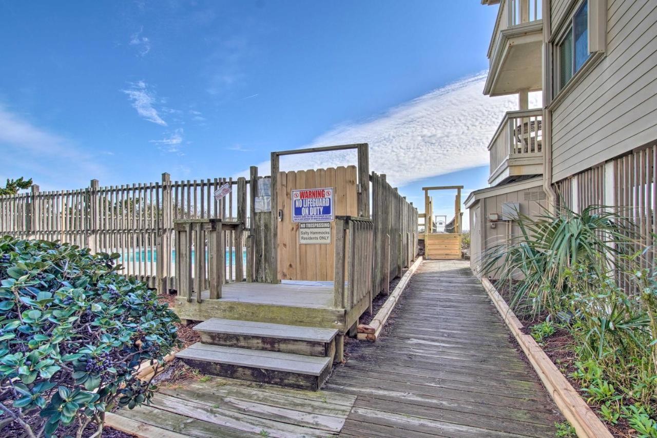 Ocean-View Condo With Deck, Steps To Carolina Beach! מראה חיצוני תמונה