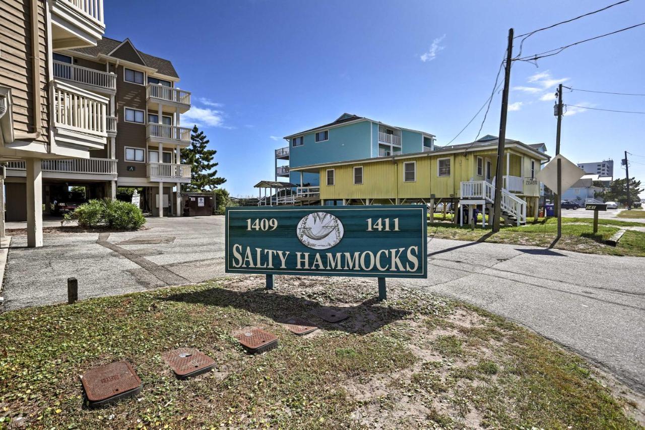 Ocean-View Condo With Deck, Steps To Carolina Beach! מראה חיצוני תמונה